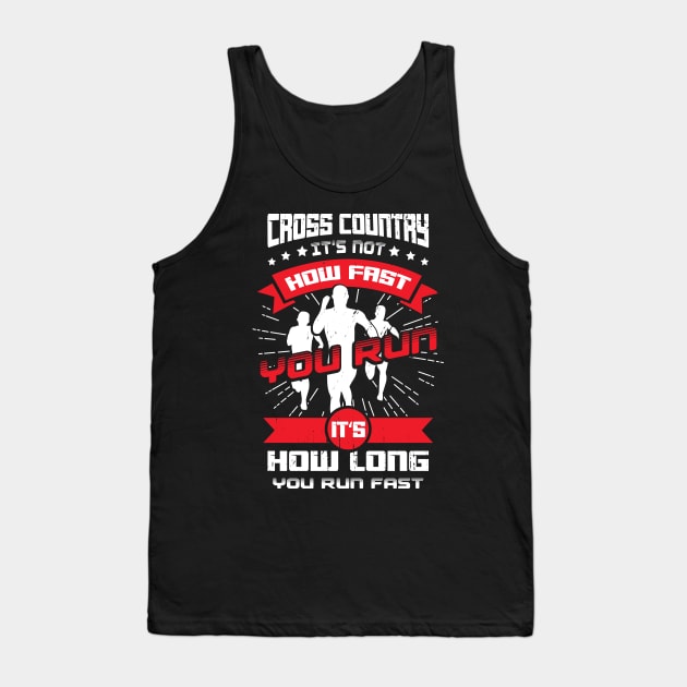 Cross Country Running Runner Gift Tank Top by Dolde08